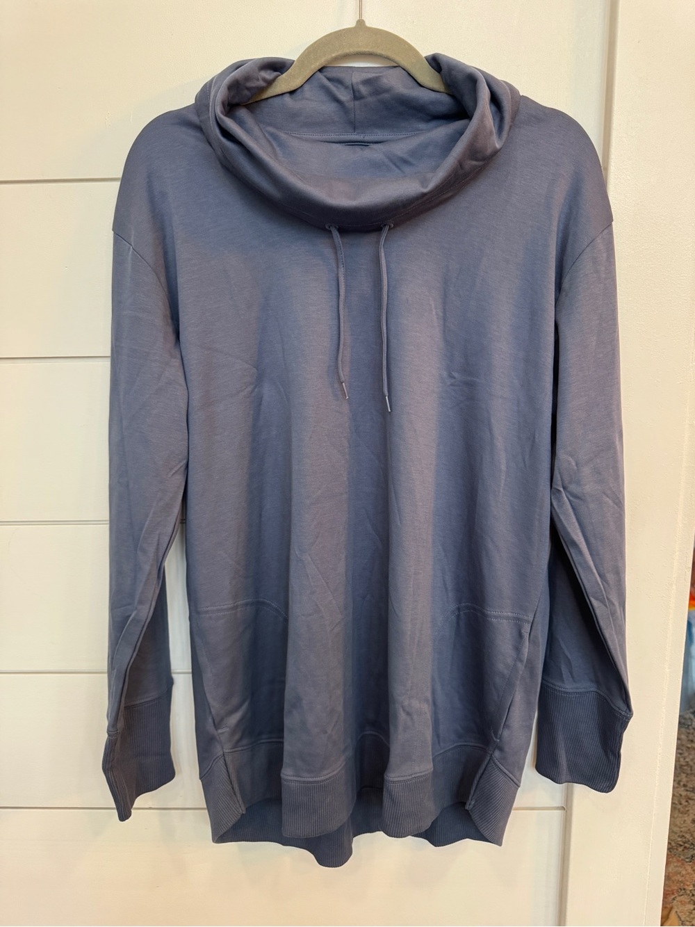 L.L.Bean NWT Pima Drawstring Cowl-neck Tunic
Size Large